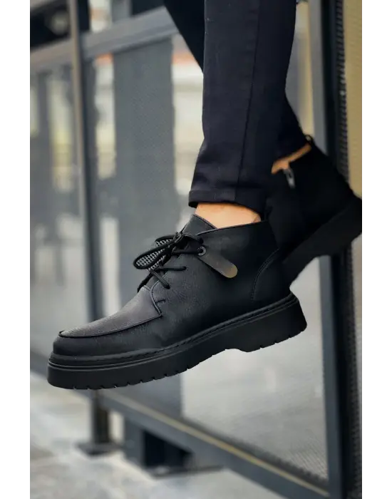 TB213 CST Bryggen Erkek Bot SIYAH