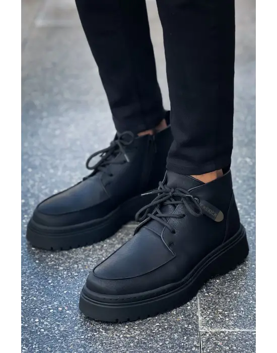 TB213 CST Bryggen Erkek Bot SIYAH