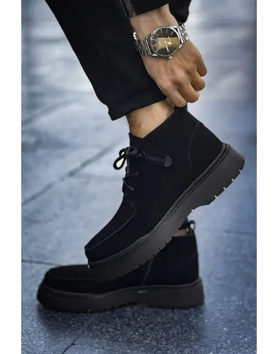 TB213 SST Bryggen Erkek Bot SIYAH