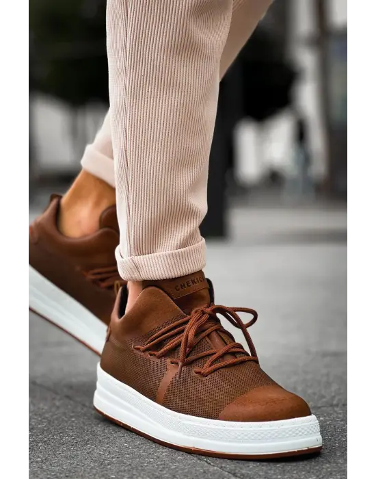 TB219 CBT Laser Erkek Ayakkabı TABA