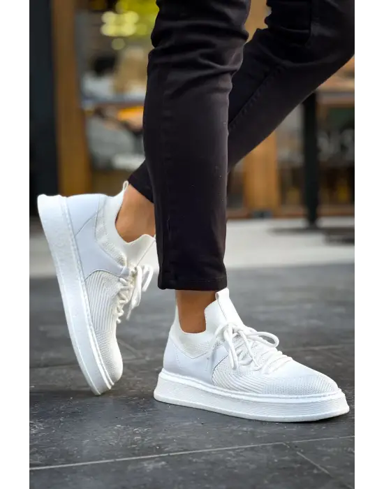 TB2408 TBT Fusion Erkek Spor Ayakkabı BEYAZ