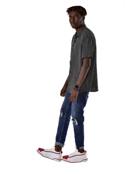 TB241 CBT Signature Line Up Erkek Ayakkabı KIRMIZI / BEYAZ