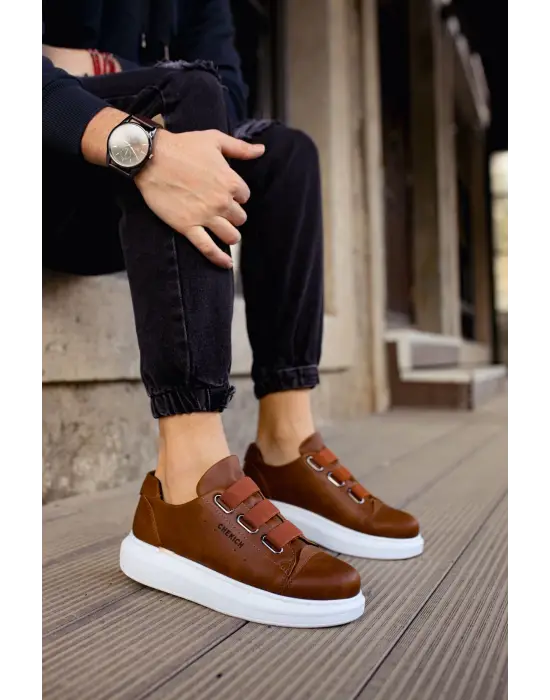 TB253 CBT Mirror Non Erkek Ayakkabı TABA