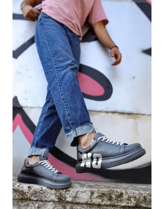 TB254 CBT Pittura Erkek Ayakkabı 402 YS GRI / KOYU GRI