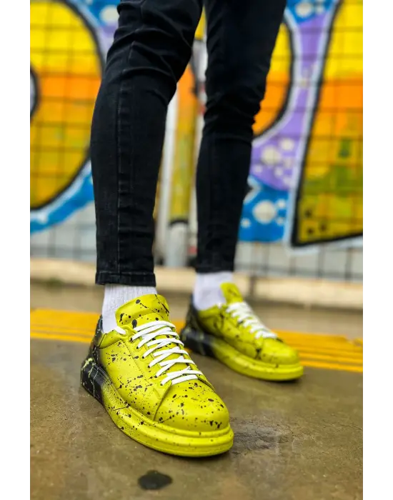 TB254 CBT Pittura Erkek Ayakkabı 546 YESIL SIYAH SPLUSH