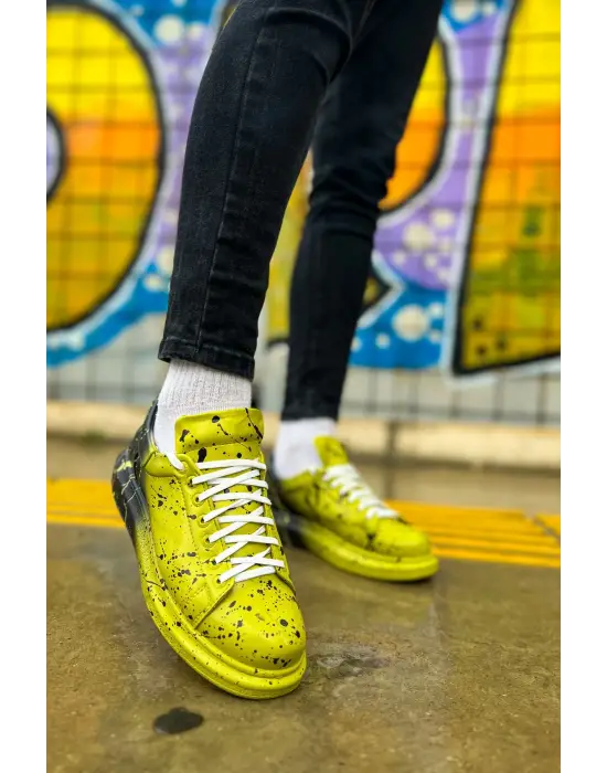 TB254 CBT Pittura Erkek Ayakkabı 546 YESIL SIYAH SPLUSH