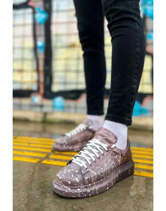 TB254 CBT Pittura Erkek Ayakkabı 548 KAHVE / BEYAZ SPLUSH