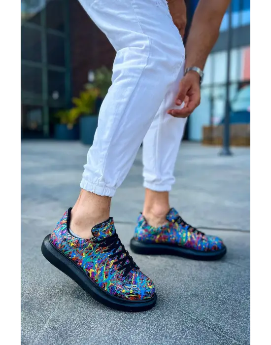 TB254 CST Pittura Erkek Ayakkabı 538 CRAZY SPLUSH SIYAH