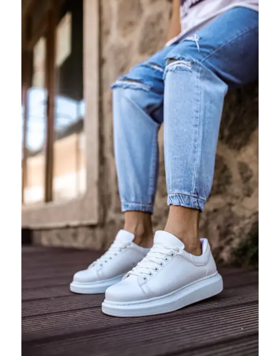 TB257 CBT Estrella Erkek Ayakkabı BEYAZ