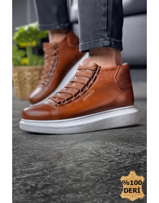 TB258 DBT Roma Deri Erkek Bot TABA