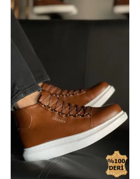 TB258 DBT Roma Deri Erkek Bot TABA