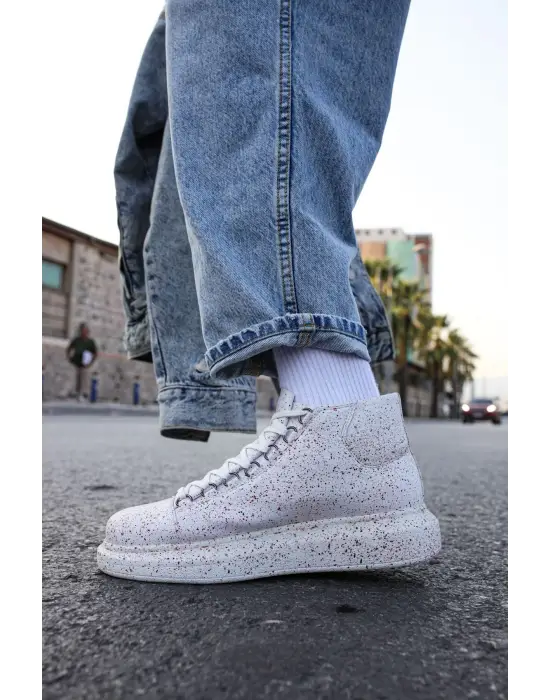 TB263 CBT Lyse Erkek Ayakkabı 457 KIRMIZI / YESIL SIM