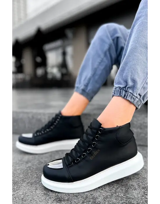 TB267 CBT Roma Mirror Erkek Bot SIYAH