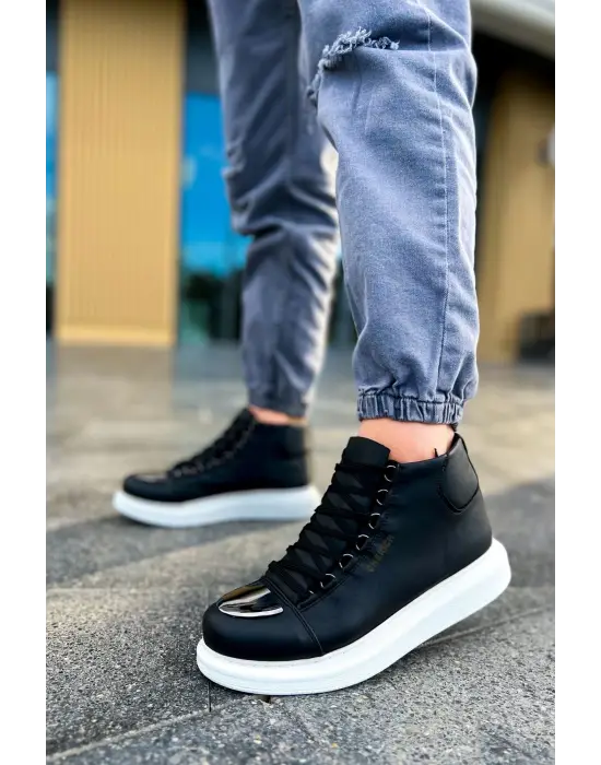 TB267 CBT Roma Mirror Erkek Bot SIYAH