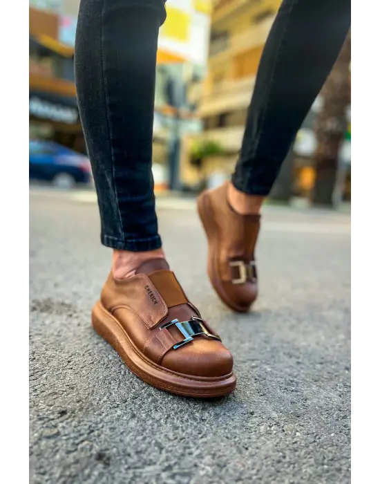 TB297 CRT Verona Erkek Ayakkabı TABA
