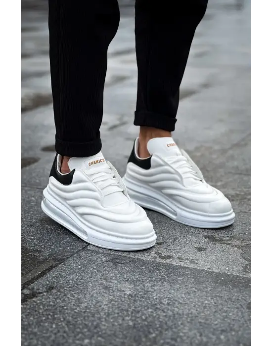 TB299 GBT Sollıevo Erkek Ayakkabı BEYAZ/SIYAH