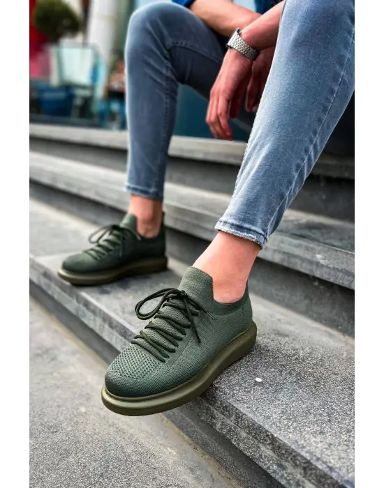 TB307 RT Tricot Erkek Ayakkabı HAKI