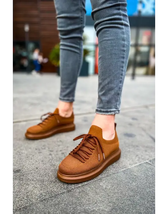 TB307 RT Tricot Erkek Ayakkabı KAHVE