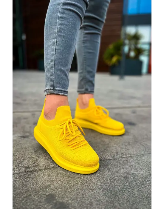 TB307 RT Tricot Erkek Ayakkabı SARI