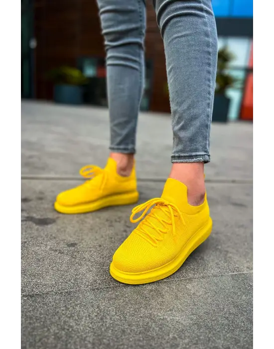 TB307 RT Tricot Erkek Ayakkabı SARI