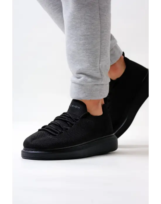 TB307 RT Tricot Erkek Ayakkabı SIYAH