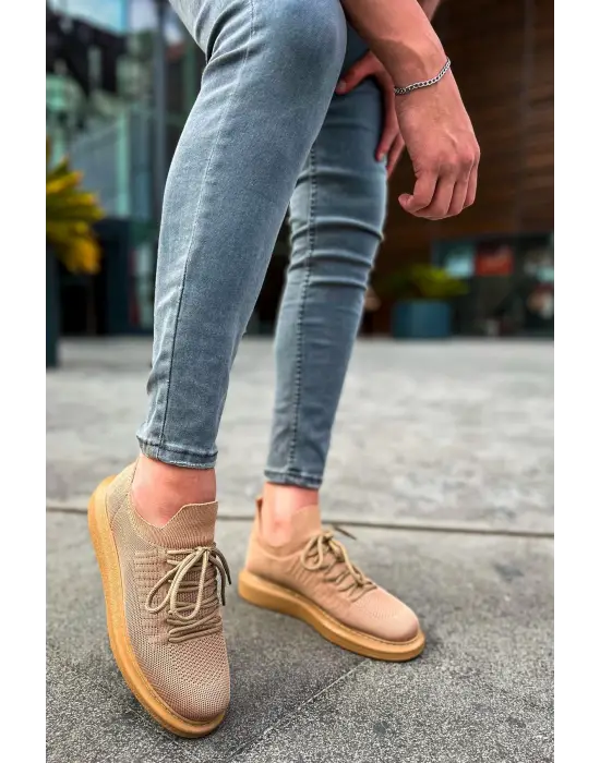 TB307 RT Tricot Erkek Ayakkabı TABA