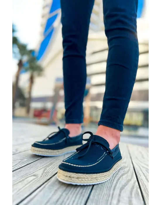 TB311 Espadril Erkek Ayakkabı SIYAH