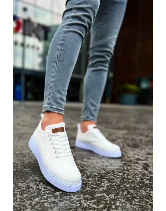 TB413 TBT Crew Erkek Ayakkabı BEYAZ