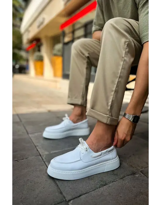 TB419 CBT Torrini Erkek Ayakkabı BEYAZ