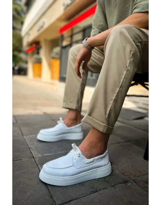 TB419 CBT Torrini Erkek Ayakkabı BEYAZ