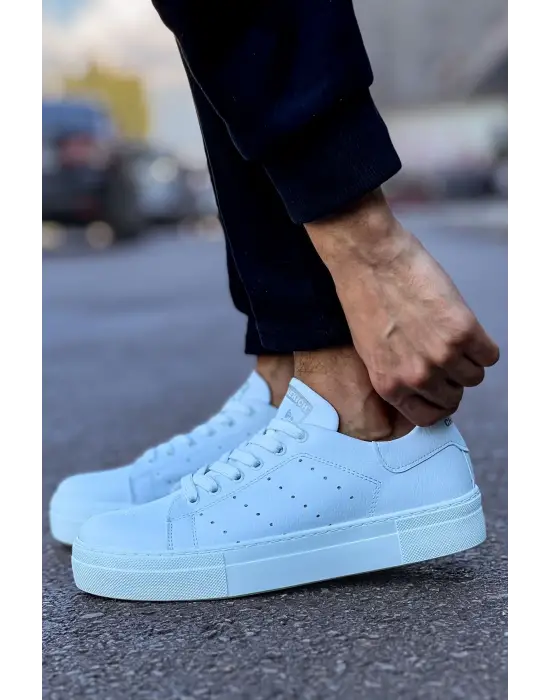 TB983 CBT Tennis Erkek Ayakkabı BEYAZ
