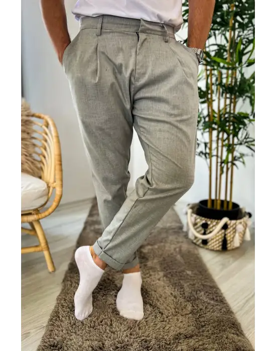 Chekcich Jogger Pantolon GRI