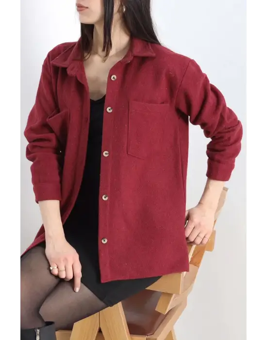 Çift Cepli Kaşe Gömlek