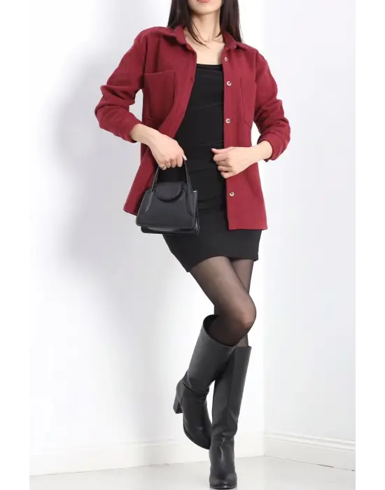 Çift Cepli Kaşe Gömlek