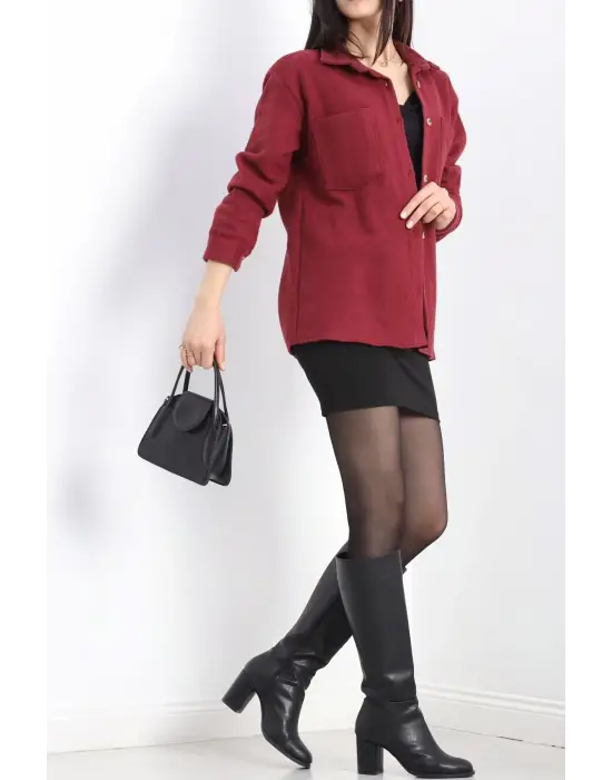 Çift Cepli Kaşe Gömlek