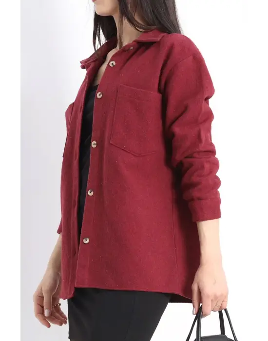 Çift Cepli Kaşe Gömlek