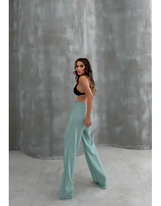 Çımalı Keten Pantolon