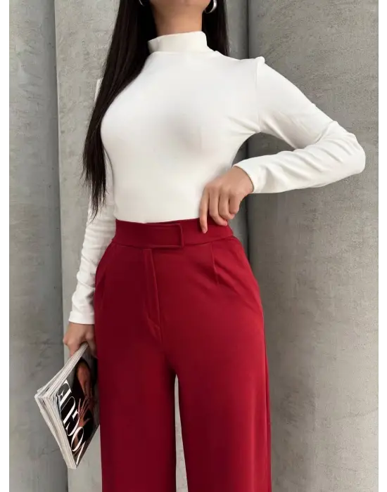 Cırtlı Palazzo Pantolon