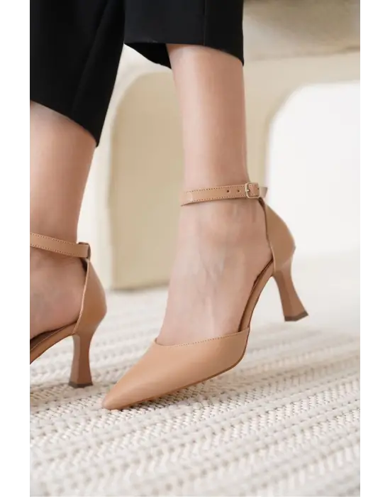 Clara Kadın Nude Topuklu Ayakkabı