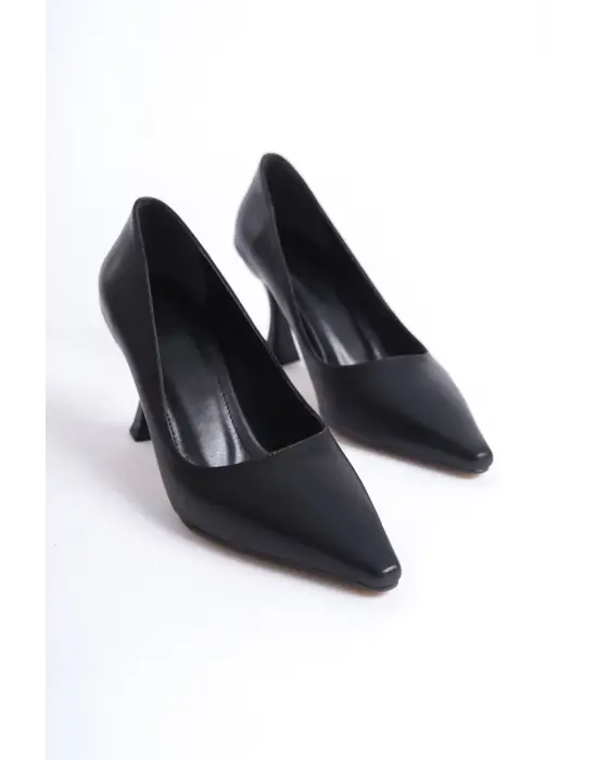 Cordelia Kadın Mat Siyah Stiletto