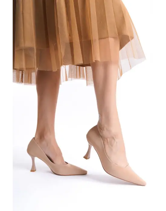 Cordelia Kadın Nude Saten Stiletto
