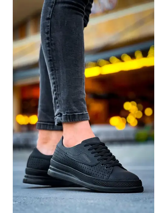 TB043 CST Cowien Erkek Ayakkabi SIYAH