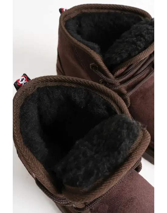 Daria Kadın Kışlık Acı Kahve İçi Kürklü Bot