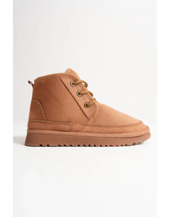 Daria Kadın Kışlık Taba İçi Kürklü Bot