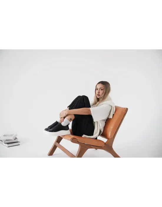 Kadın Siyah Sneaker TR01MS05A