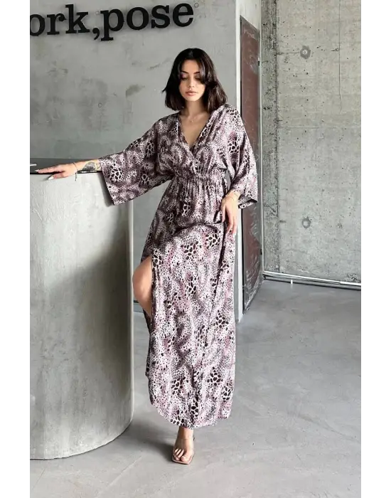 Dokuma Yarasa Elbise