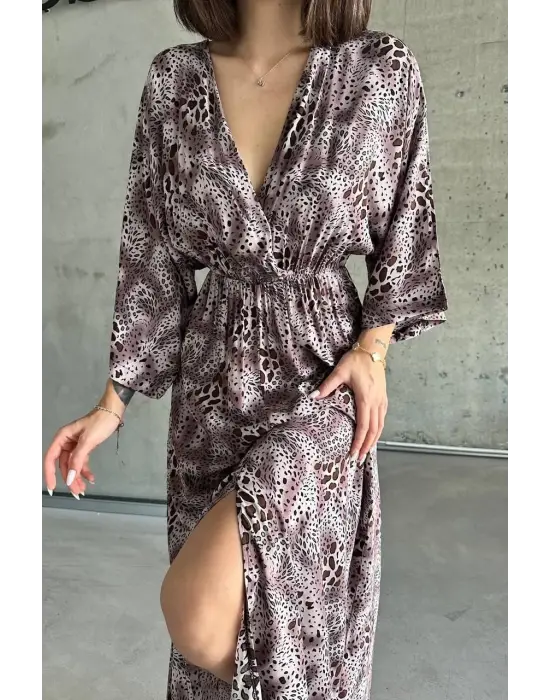 Dokuma Yarasa Elbise