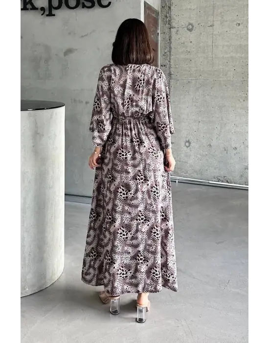 Dokuma Yarasa Elbise