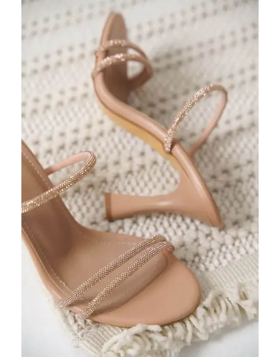 Dorothy Topuklu Nude Kadın Terlik