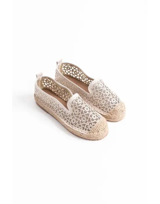 Dune Kadın Bej Espadril Ayakkabı